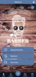 Barberly branded barber shop mobile app screenshot 2