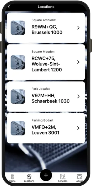 Mobile barber area locations scheduling in Barberly